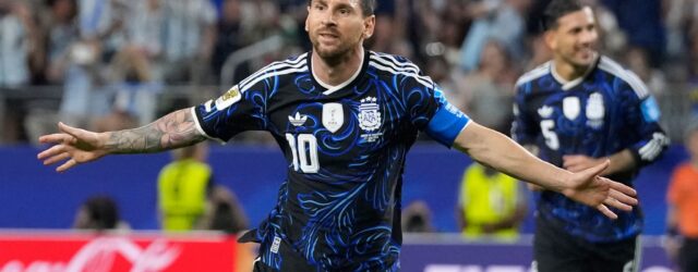 FIFA WORLD CUP 2026 : SUNDAY – 28/06/2026 (PHOTO – LIONEL MESSI CELEBRATES)