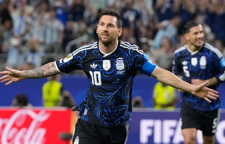 FIFA WORLD CUP 2026 : SUNDAY – 28/06/2026 (PHOTO – LIONEL MESSI CELEBRATES)