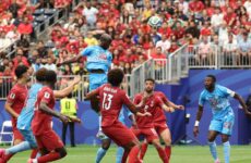 FIFA WORLD CUP : PORTUGAL VS DR CONGO – 17/06/2026  (PHOTO – YOANE WISSA SCORES FOR DR CONGO)