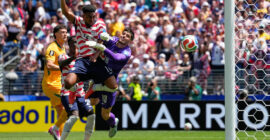 FIFA WORLD CUP 2026 : USA VS MOROCCO – 19/06/2026   (PHOTO – ALEX FREEMAN SCORES FOR THE USA)