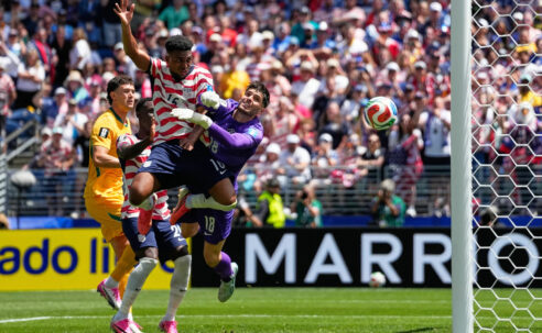 FIFA WORLD CUP 2026 : USA VS MOROCCO – 19/06/2026   (PHOTO – ALEX FREEMAN SCORES FOR THE USA)
