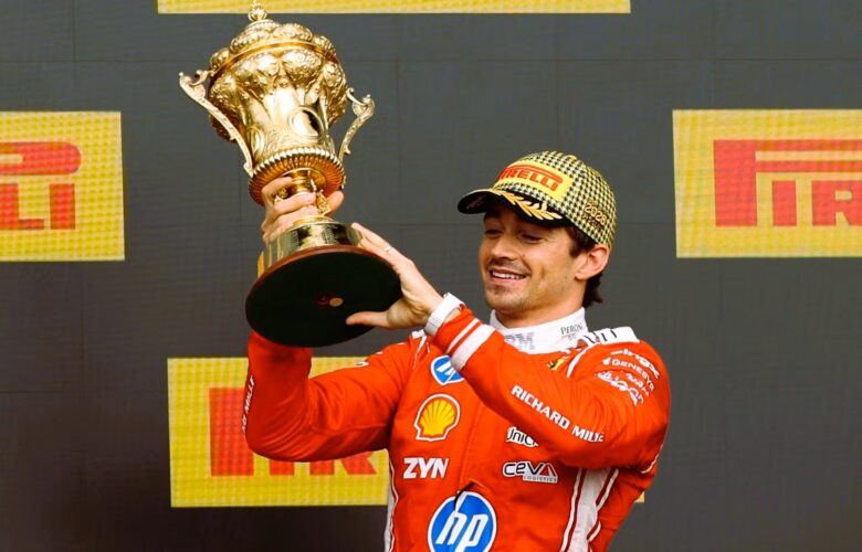 CHARLES LECLERC HAS WON THE BRITISH GRAND PRIX 2026!