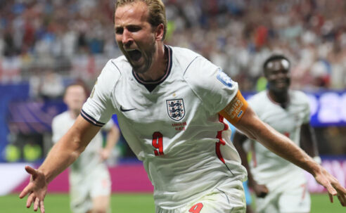 FIFA WORLD CUP :  ENGLAND VS DR CONGO – 01/07/2026  (PHOTO – “HARRY THE HERO” KANE CELEBRATES)