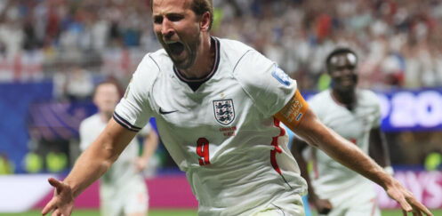 FIFA WORLD CUP :  ENGLAND VS DR CONGO – 01/07/2026  (PHOTO – “HARRY THE HERO” KANE CELEBRATES)