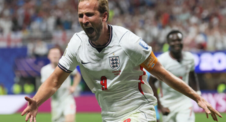 FIFA WORLD CUP :  ENGLAND VS DR CONGO – 01/07/2026  (PHOTO – “HARRY THE HERO” KANE CELEBRATES)