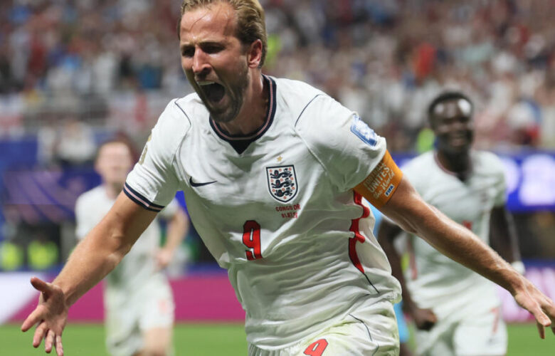 FIFA WORLD CUP :  ENGLAND VS DR CONGO – 01/07/2026  (PHOTO – “HARRY THE HERO” KANE CELEBRATES)
