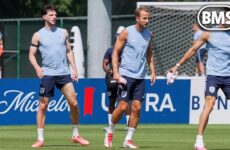ENGLAND TRAIN AHEAD OF DR CONGO MATCH TONIGHT AT 5.00 P.M.
