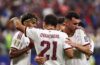 FIFA WORLD CUP 2026 :  FRANCE VS SPAIN – 14/07/2026  (PHOTO – MIKEL OYARZABEL AND SPAIN CELEBRATE)