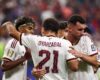 FIFA WORLD CUP 2026 :  FRANCE VS SPAIN – 14/07/2026  (PHOTO – MIKEL OYARZABEL AND SPAIN CELEBRATE)