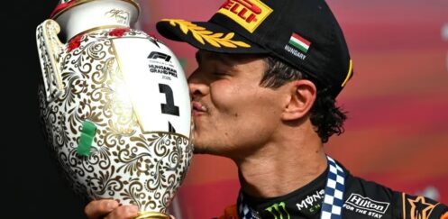 LANDO NORRIS WINS THE HUNGARIAN GRAND PRIX 2026