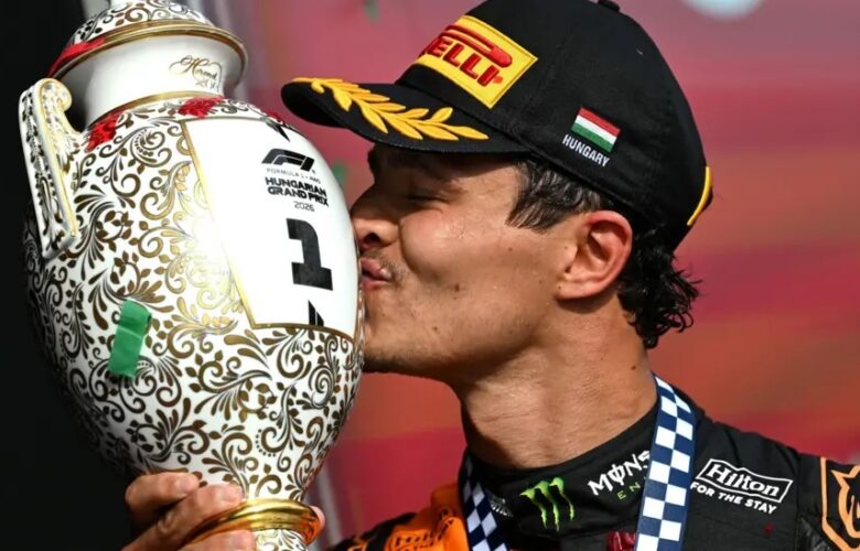 LANDO NORRIS WINS THE HUNGARIAN GRAND PRIX 2026