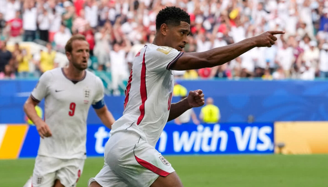 FIFA WORLD CUP : NORWAY VS ENGLAND – 11/07/2026 (PHOTO – JUDE BELLINGHAM CELEBRATES)