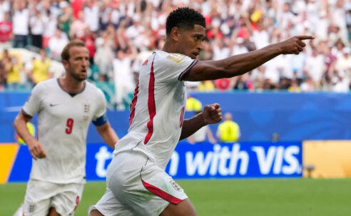 FIFA WORLD CUP : NORWAY VS ENGLAND – 11/07/2026 (PHOTO – JUDE BELLINGHAM CELEBRATES)