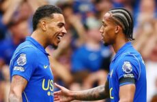 PREMIER LEAGUE : SUNDAY – 30/08/2026  (PHOTO – MORGAN ROGERS & JOAO PEDRO CELEBRATE)