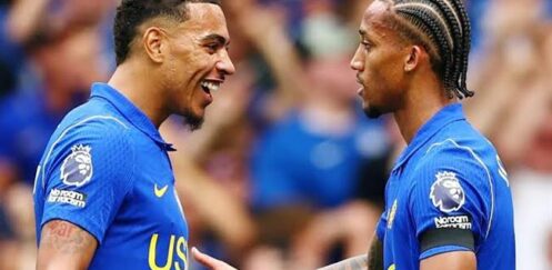 PREMIER LEAGUE : SUNDAY – 30/08/2026  (PHOTO – MORGAN ROGERS & JOAO PEDRO CELEBRATE)