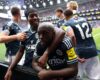 PREMIER LEAGUE : SATURDAY – 29/08/2026  (PHOTO – YOANE WISSA & ANTHONY ELANGA CELEBRATE)