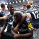PREMIER LEAGUE : SATURDAY – 29/08/2026  (PHOTO – YOANE WISSA & ANTHONY ELANGA CELEBRATE)