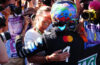 LANDO NORRIS TAKES POLE IN QUALIFYING IN MADRID!   (PHOTO – LANDO NORRIS CELEBRATES WITH HIS MUM CISCA AFTER HIS POLE WIN!)