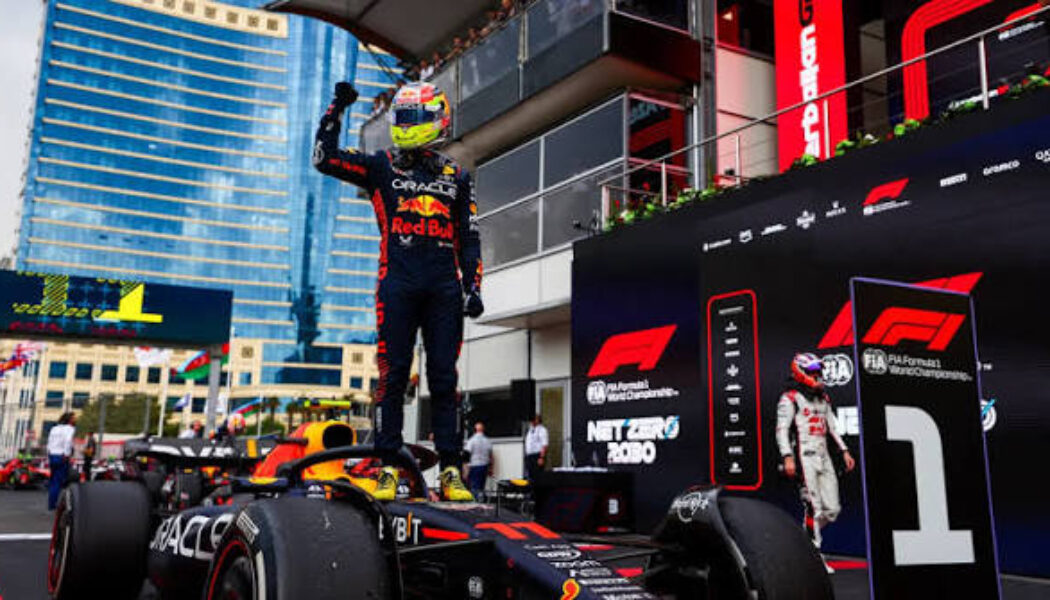 SERGIO PEREZ WINS THE AZERBAIJAN GRAND PRIX 2023