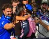 PIERRE GASLY TAKES POLE POSITION IN MONZA!  (PHOTO – PIERRE GASLY AND GIRLFRIEND KIKA CELEBRATE HIS POLE POSITION IN MONZA)
