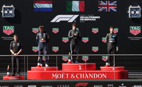KIMI ANTONELLI WINS THE SPANISH GRAND PRIX 2026!