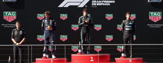 KIMI ANTONELLI WINS THE SPANISH GRAND PRIX 2026!