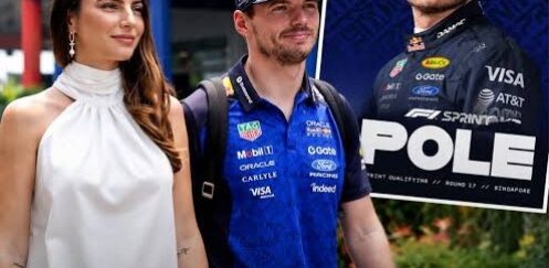MAX VERSTAPPEN HAS HAD A GREAT WEEKEND IN SINGAPORE SO FAR!