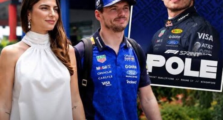 MAX VERSTAPPEN HAS HAD A GREAT WEEKEND IN SINGAPORE SO FAR!