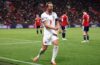 UEFA NATIONS LEAGUE : ENGLAND VS CZECHIA – 06/10/2026  (PHOTO – HARRY KANE CELEBRATES SCORING A BRACE)
