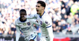 PREMIER LEAGUE :  SATURDAY – 17/10/2026  (PHOTO – PEDRO NETO CELEBRATES)