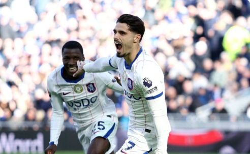 PREMIER LEAGUE :  SATURDAY – 17/10/2026  (PHOTO – PEDRO NETO CELEBRATES)