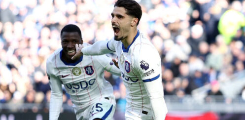 PREMIER LEAGUE :  SATURDAY – 17/10/2026  (PHOTO – PEDRO NETO CELEBRATES)