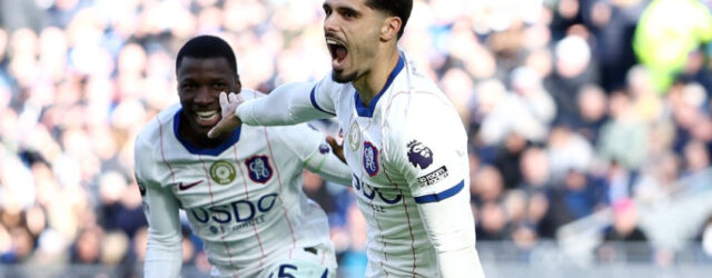 PREMIER LEAGUE :  SATURDAY – 17/10/2026  (PHOTO – PEDRO NETO CELEBRATES)