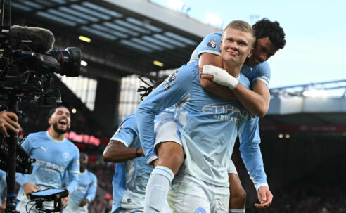 PREMIER LEAGUE : SUNDAY – 11/10/2026  (PHOTO – HAALAND AND MAN CITY CELEBRATE)