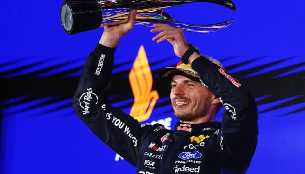 MAX VERSTAPPEN WINS THE SINGAPORE GRAND PRIX 2026
