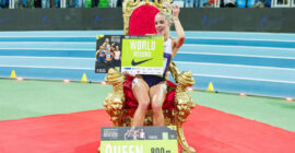 KEELY HODGKINSON WINS GOLD IN 800M