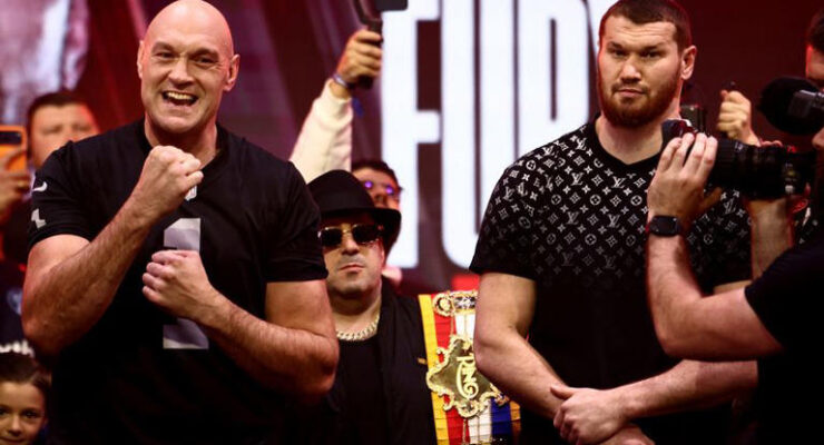 TYSON FURY WINS MATCH AGAINST ARSLANBEK MAKHMUDOV, AND THEN GOES ON TO CALL OUT ANTHONY JOSHUA!