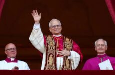 POPE LEO XIV GIVES HIS FIRST HOLY MASS
