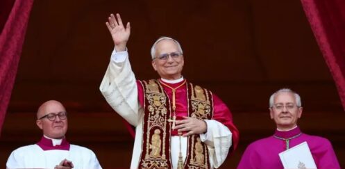 POPE LEO XIV DELIVERS HIS FIRST EASTER ADDRESS AT THE VATICAN